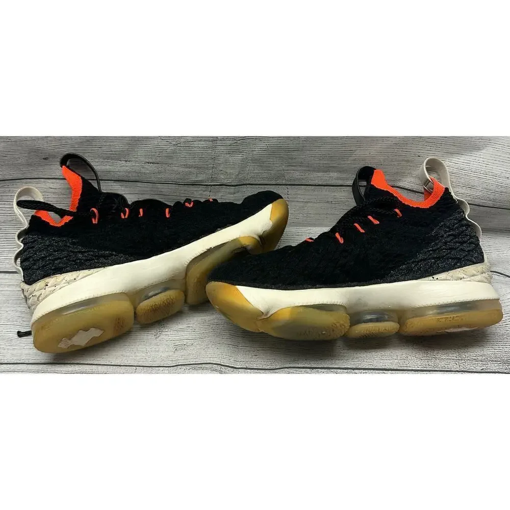 Nike Youth Size 5.5Y Basketball Shoes Black Bright Crimson